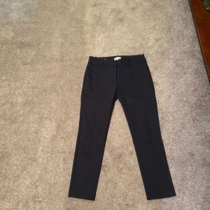 Loft marissa skinny ankle navy pants